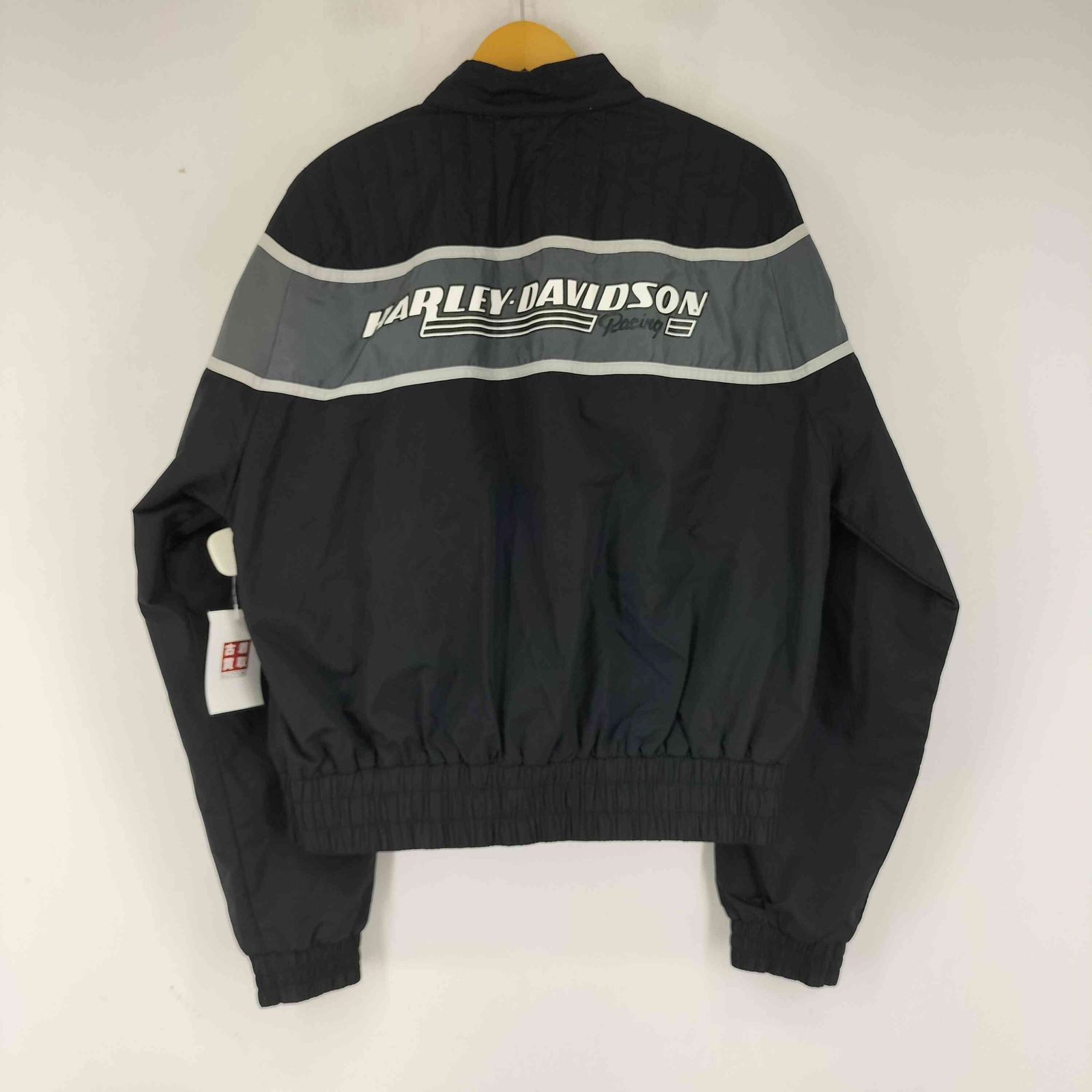 ハーレーダビッドソン HARLEY-DAVIDSON MADE IN USA フロントロゴ ナイロンジャケット メンズ import L