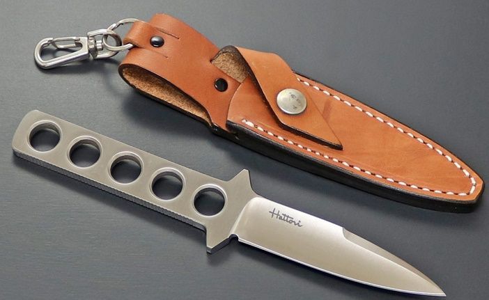 アウトドアナイフ Hattori ボーイズドリーム 革ケース