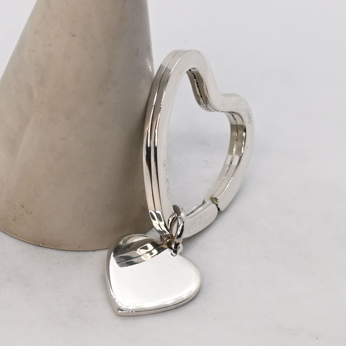 TIFFANY&Co.✨ティファニー　リターントゥハート　キーリング　磨き上げ済 研磨済】美品 TIFFANY&Co. ハートタグ キーリング スターリング