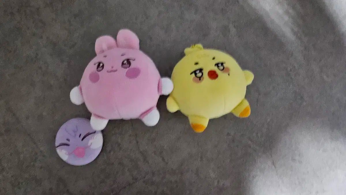 떵별이 뿅밍이 まんまる むちぽふぬいぐるみ サン 덕이 缶バッジ