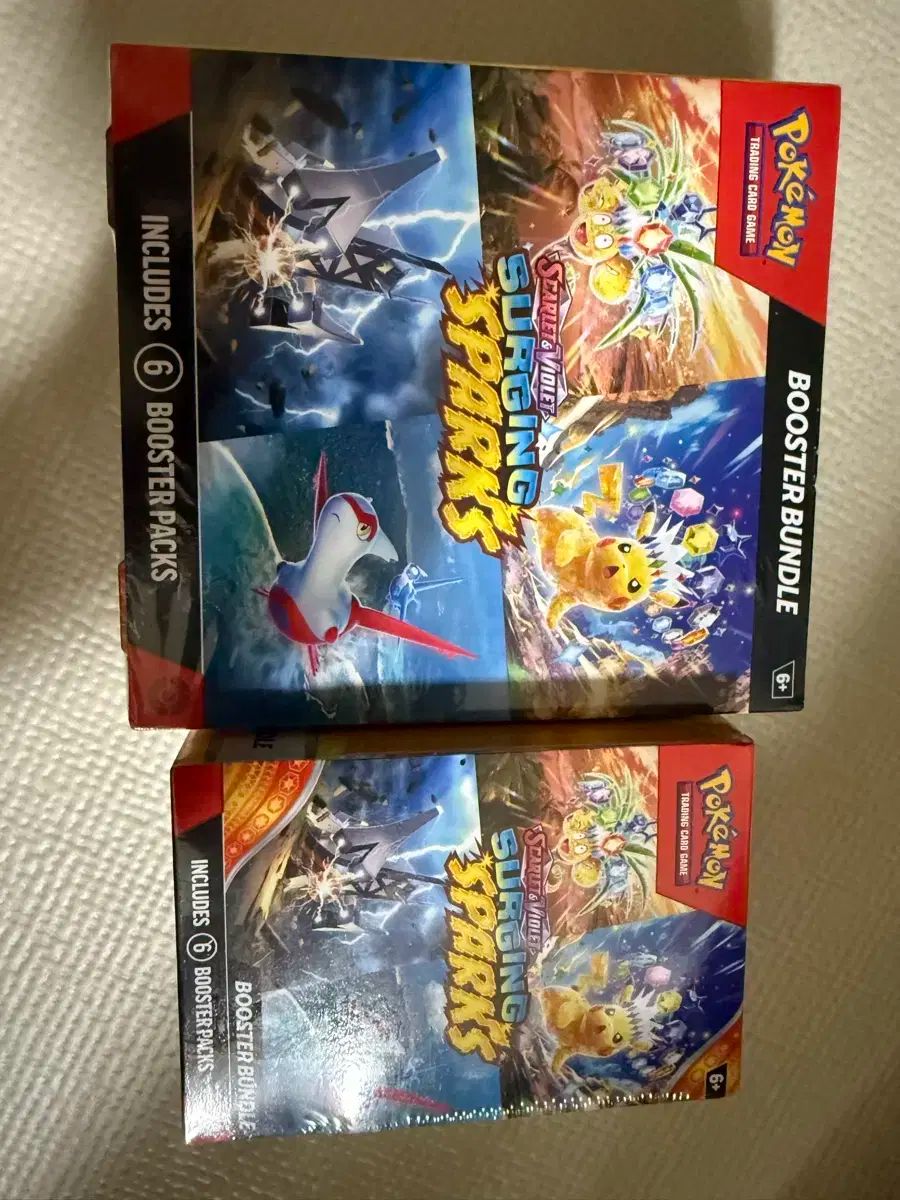 ポケモンカード サージングスパーク 超電導 ブースターパックバンドル 北米版 BOOK