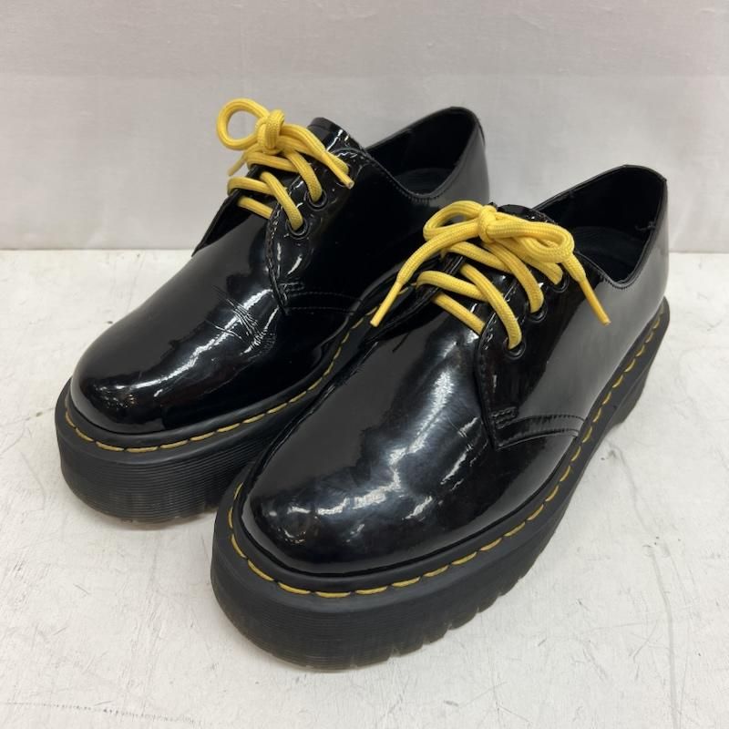 ドクターマーチン 1461 QUAD 3 ホール 厚底 シューズ エナメル レザー
