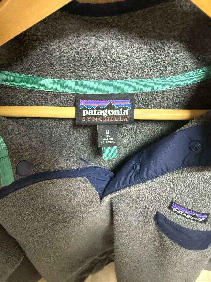 パタゴニア シンチラ ヘビー プルオーバー グレー M