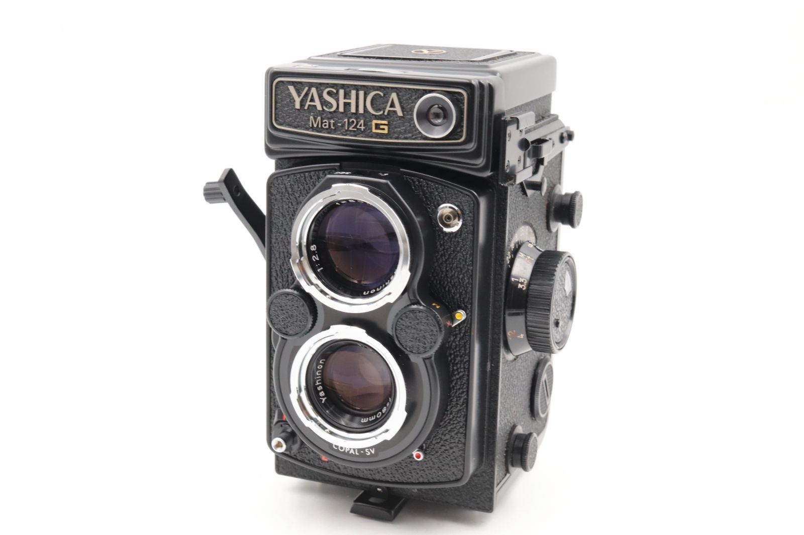 上品 YASHICA ヤシカ Mat-124G 二眼レフカメラ ケース付 14851