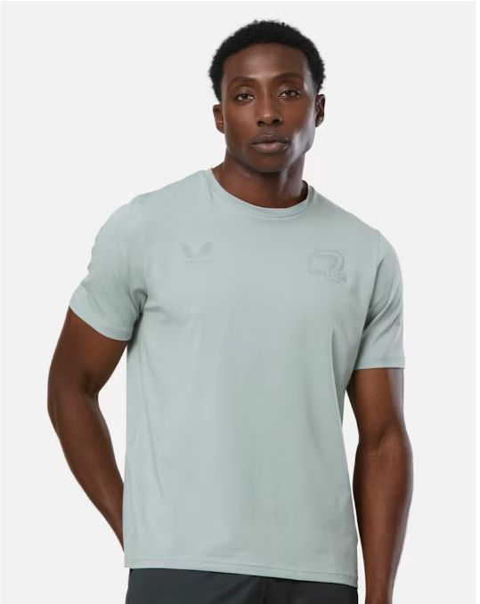 カストレ ラグビー レンスター トラベル Tシャツ セージ グリーン 公式モデル 日本未発売