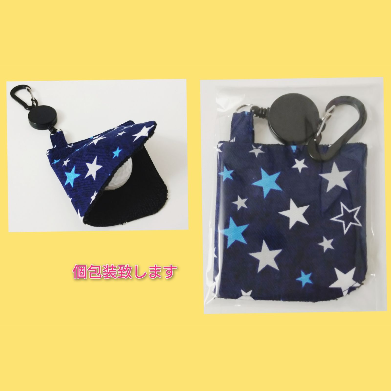 ☆まっちゃん☆✩.*˚ゴルフボールクリーナー ハンドメイド✩.*˚ ☆まっちゃん.*˚ゴルフボールクリーナー ハンドメイド✩.*˚ 楽天市場