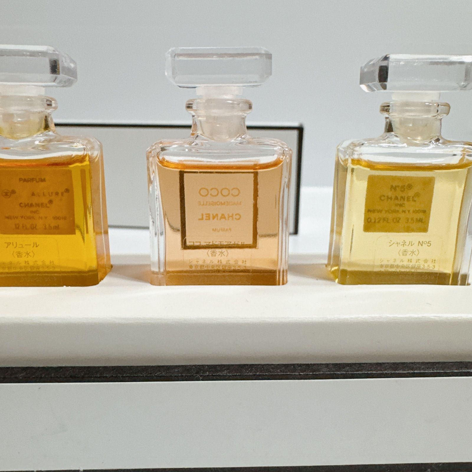 CHANEL 香水セットとコスメ シャネル フレグランス「レ ゼクスクルジフ ドゥ シャネル」の全種類が