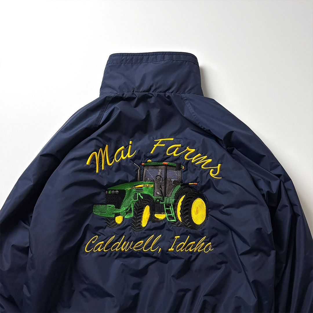 ウォームアップジャケット フリースライナー ナイロンジャケット L