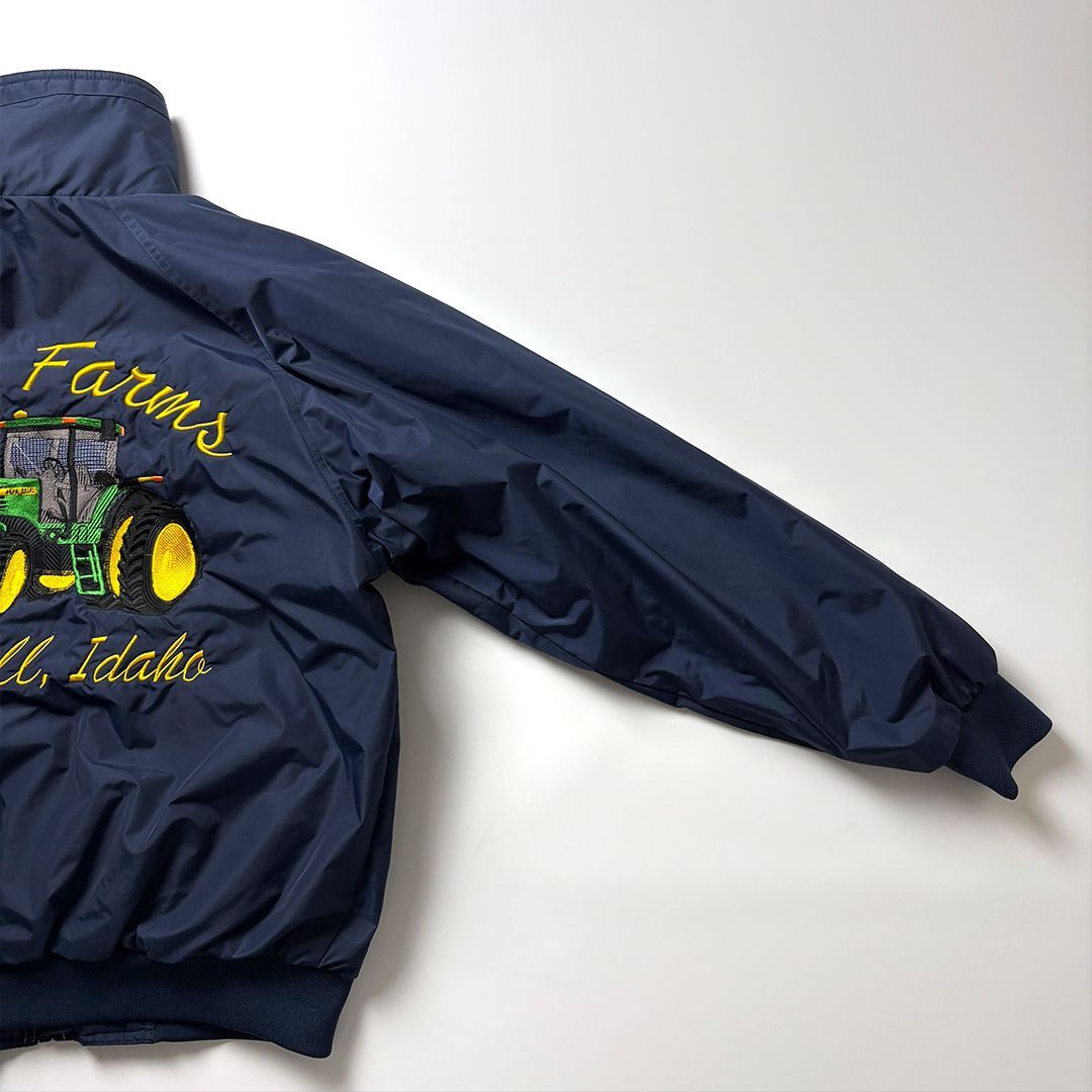 ウォームアップジャケット フリースライナー ナイロンジャケット L