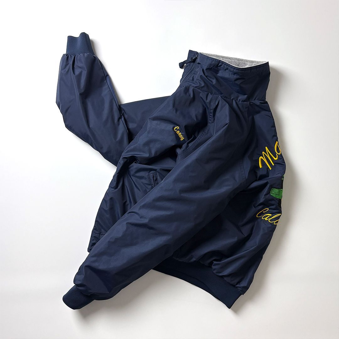 ウォームアップジャケット フリースライナー ナイロンジャケット L