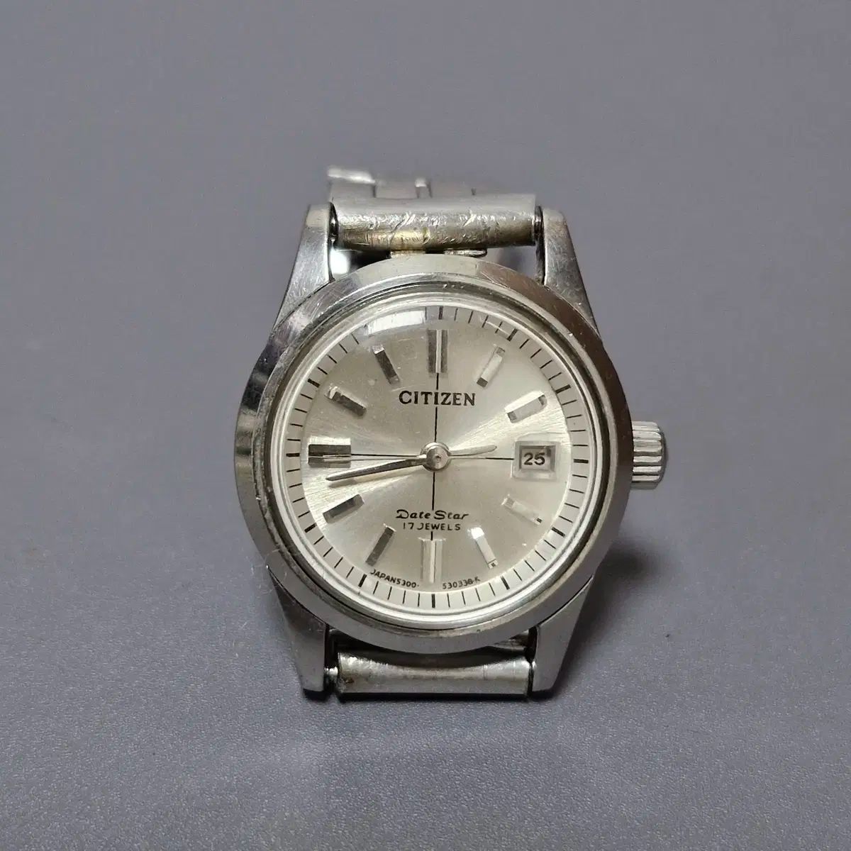 CITIZEN DATE STAR 手巻き レディース時計