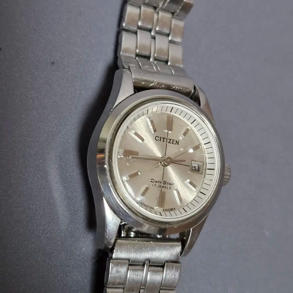 CITIZEN DATE STAR 手巻き レディース時計