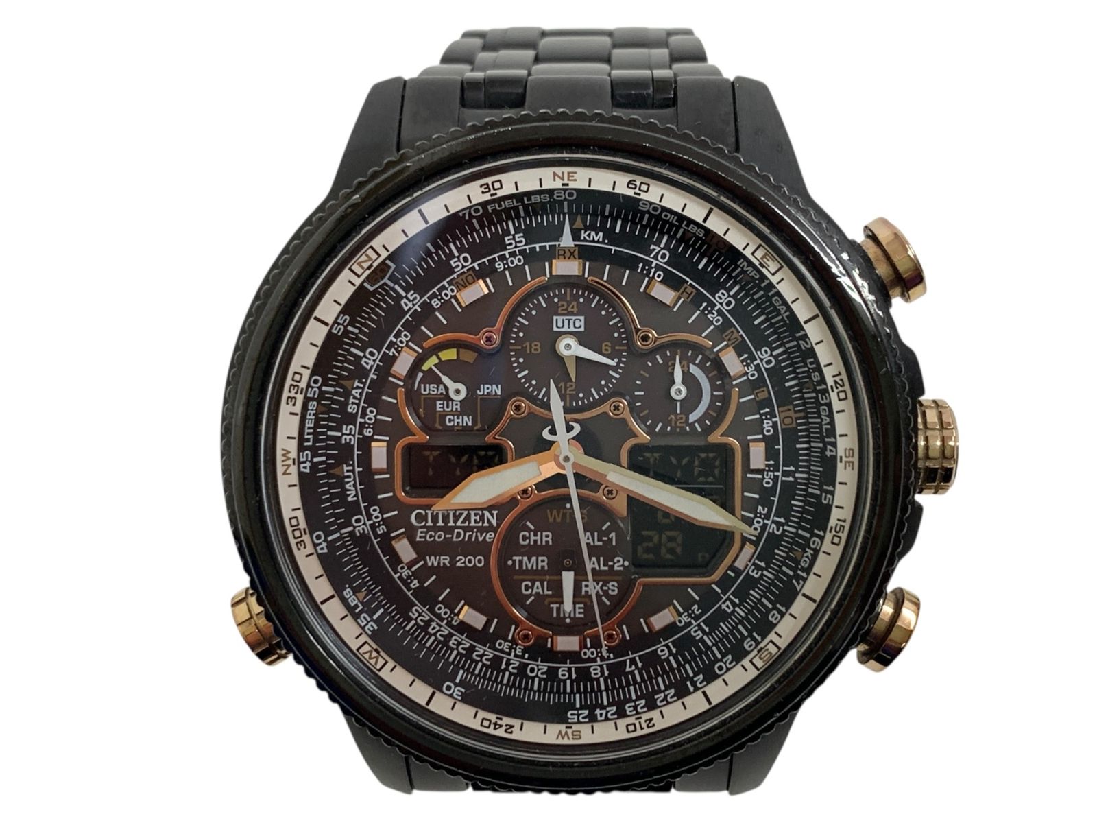 CITIZEN シチズン 腕時計 エコドライブ 電波ソーラー JY 8035-55 E U 680-S 088003 家電 004