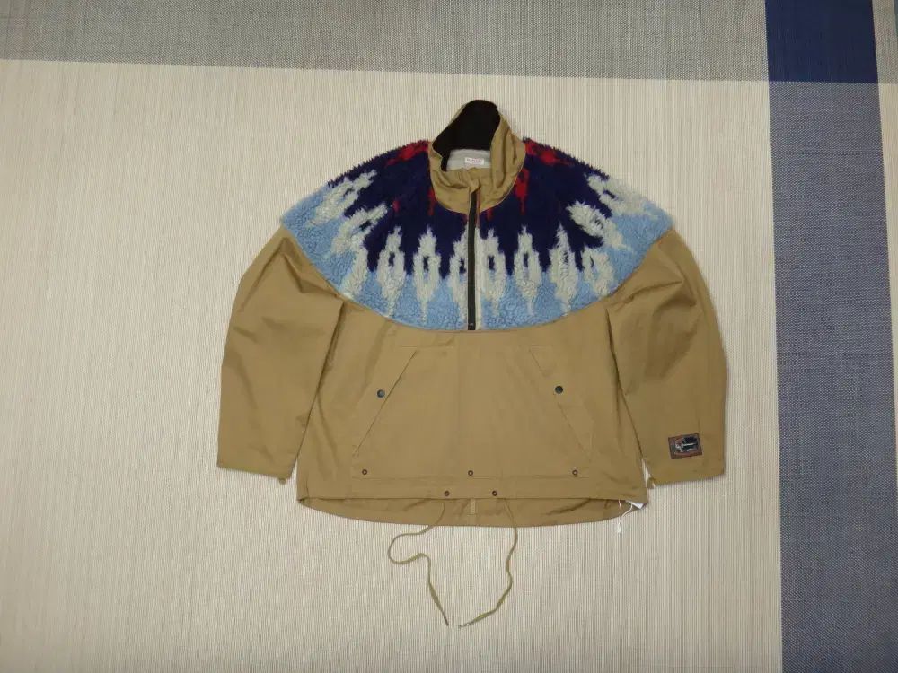 KAPITAL チノ×BoA フリース ノルディック アノラック 呼称3