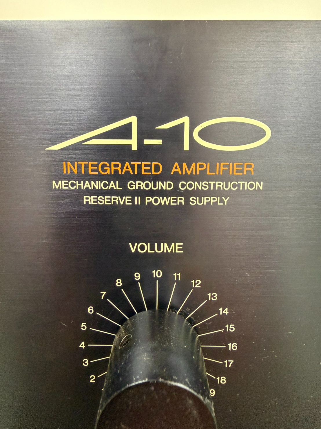 NEC A-10 Type III プリメインアンプ