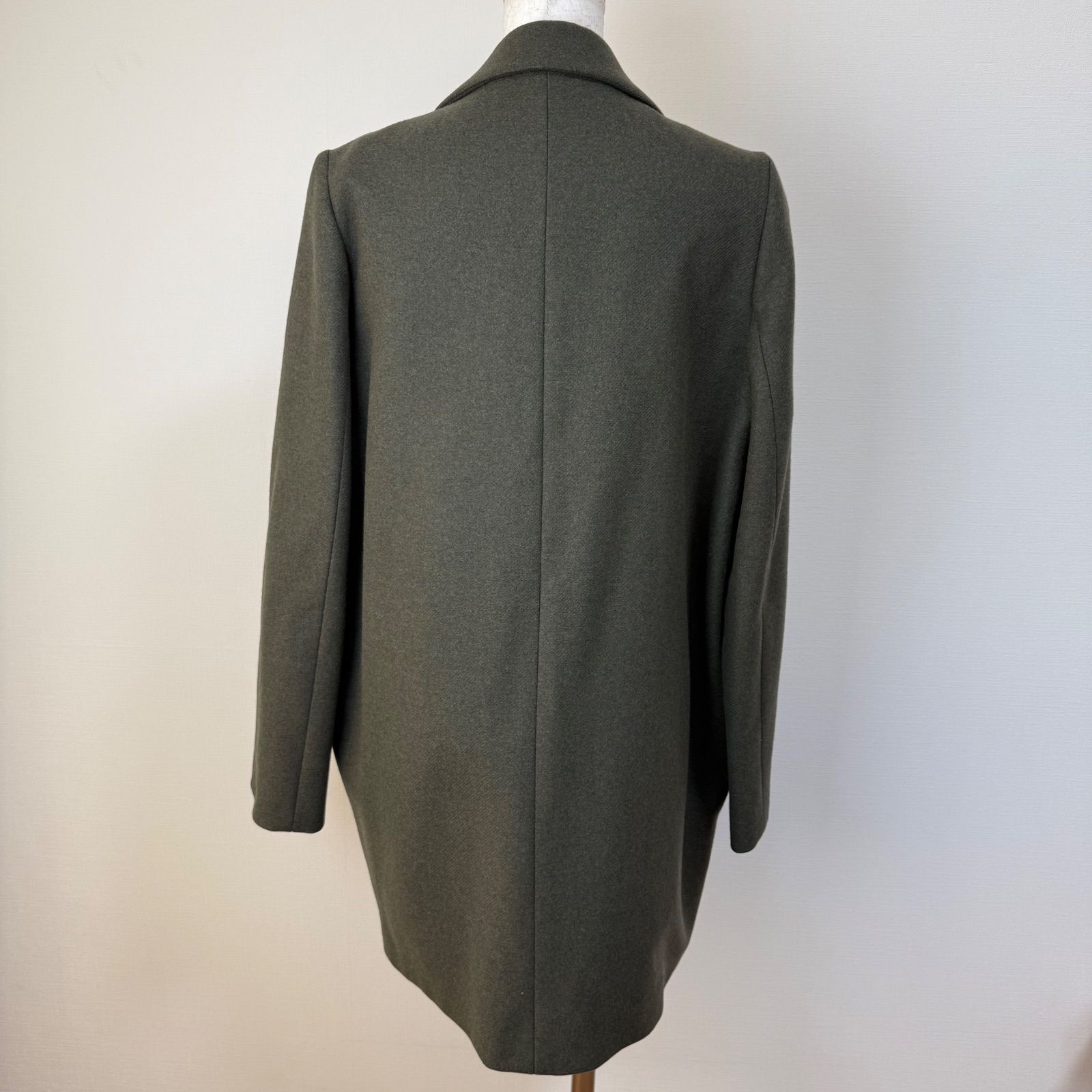 ENFOLD エンフォルド コクーンコート モスグリーン