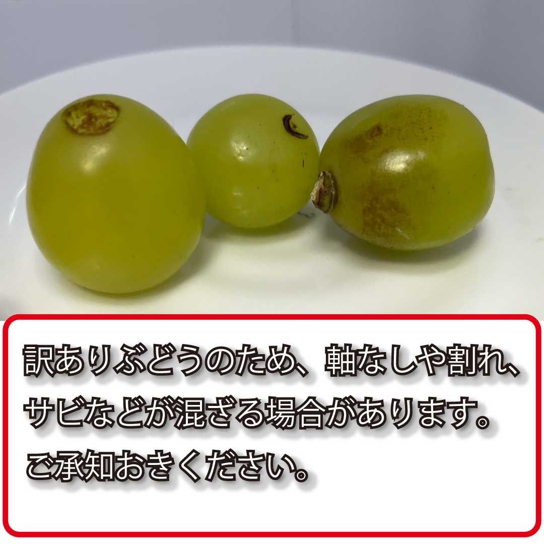 長野産シャインマスカット 訳あり粒売り 2kg - メルカリ