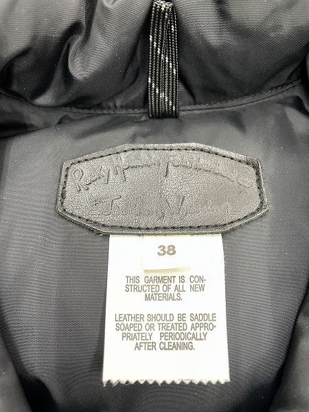 Rocky Mountain Featherbed ロッキーマウンテン フェザーベッド レザーヨーク ダウンベスト 450-462-03 牛革 ブラック _69