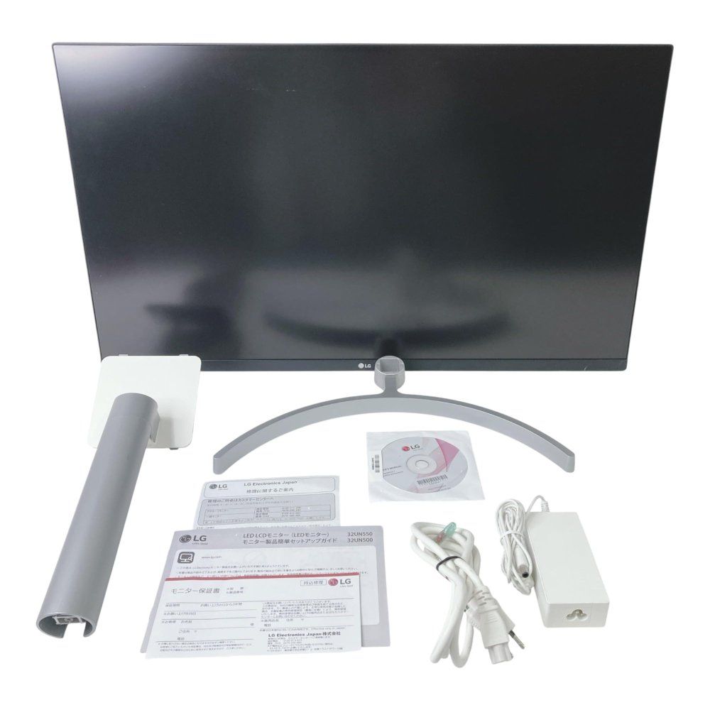 LG モニター 32UN500-W 31.5インチ グラフィック 動画編集 映画 VOD視聴 4K HDR VA非光沢 FreeSync対応
