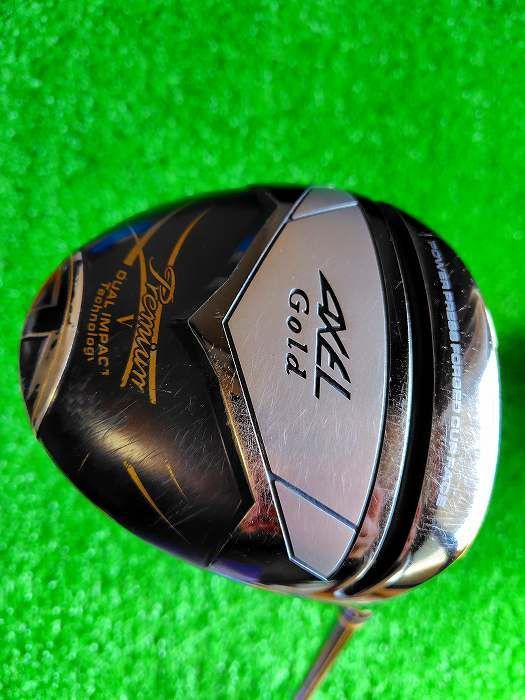 !! 高反発 AXEL G Premium V ドライバー 10.5° R アクセル ゴールド 5