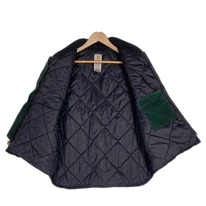 00 s CARHARTT カーハート Duck Work Vest ダックワークベスト グリーン V02 SPC Size XL-R