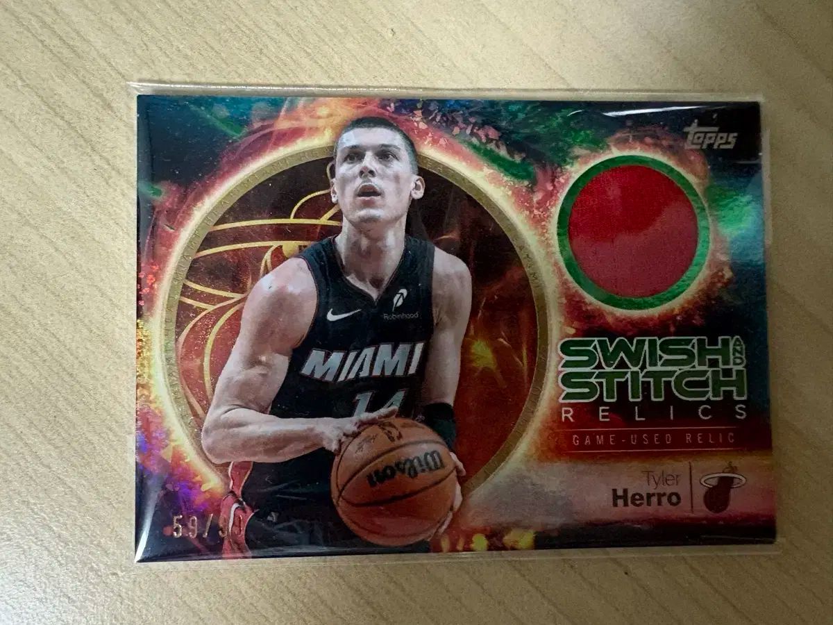 TOPPS 2025-26 NBA タイラー ヒーロー RELIC 99
