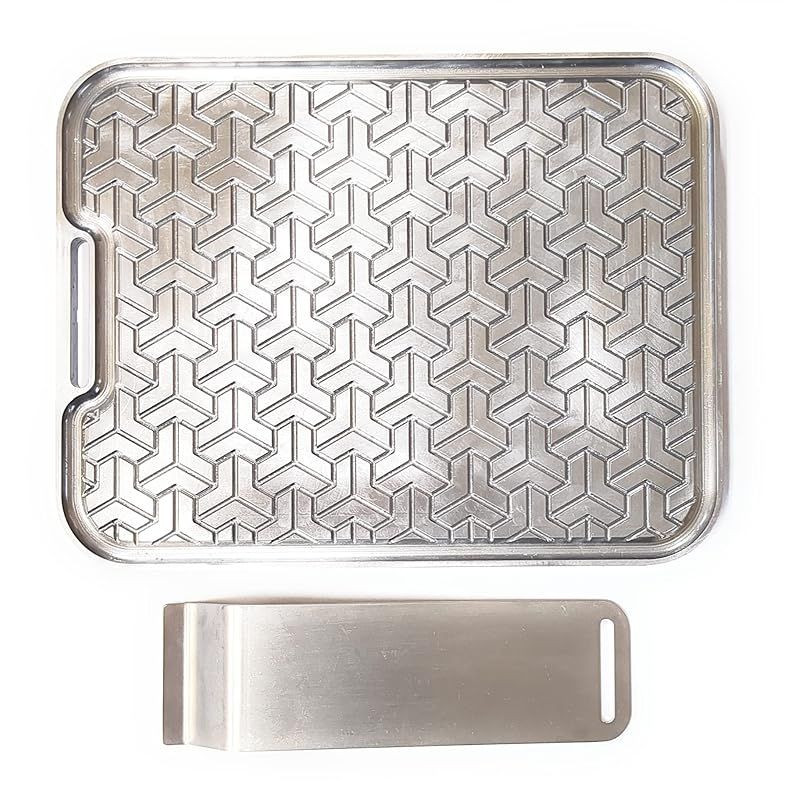 井原もの研 厚8mm ワイのボッケェ鉄板 - アウトドア グリル プレート Mサイズ 焼肉 バーベキュー ソロキャンプ