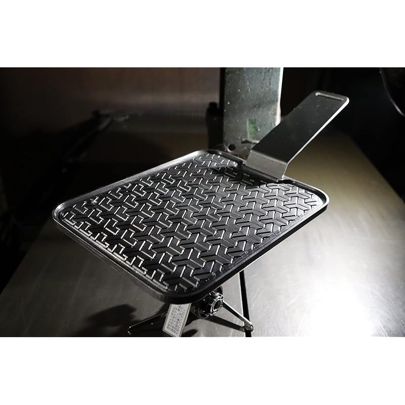 井原もの研 厚8mm ワイのボッケェ鉄板 - アウトドア グリル プレート Mサイズ 焼肉 バーベキュー ソロキャンプ