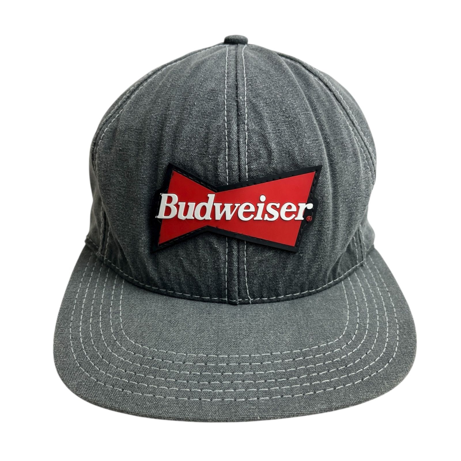 キャップ 帽子 アメリカ製 Budweiser バドワイザー ジェットキャップ ビンテージキャップ ラバーロゴ