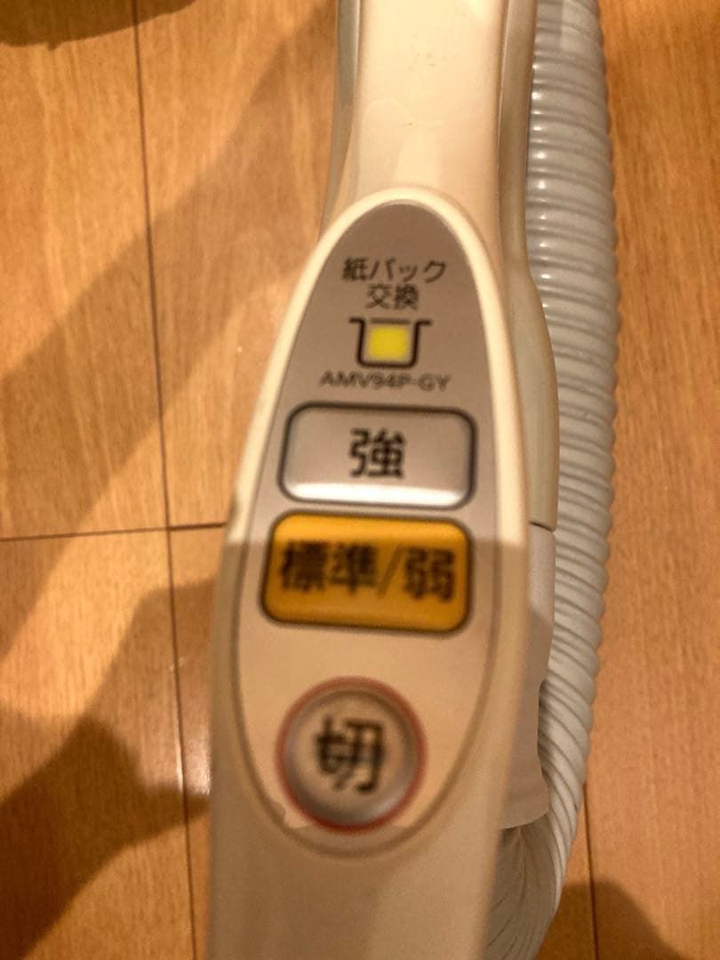 Panasonic MC-PKL18A-W 紙パック式掃除機 2017年製 パナソニック Panasonic キャニスター掃除機 紙パック式 ホワイト MC