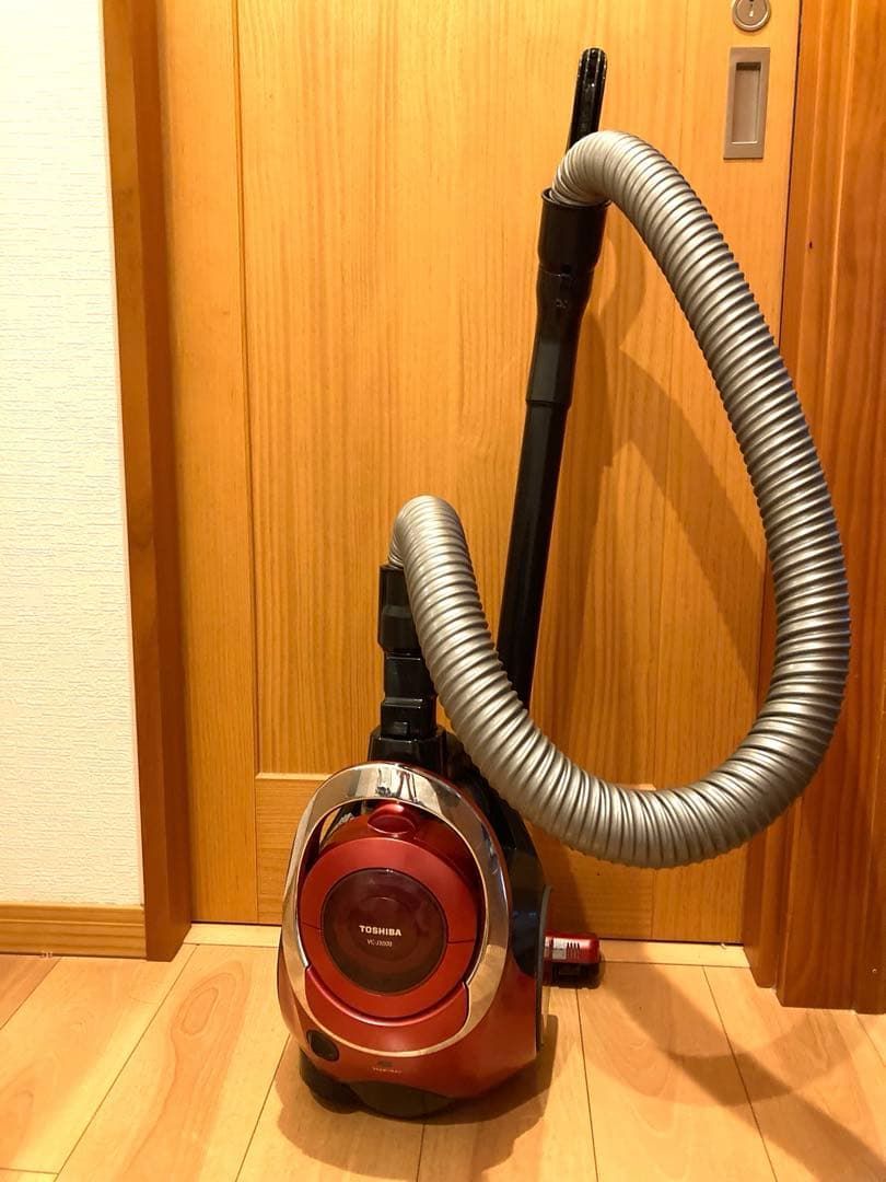 TOSHIBA 東芝 VC-J3000-R サイクロン掃除機 2014年製 TOSHIBA 東芝 VC