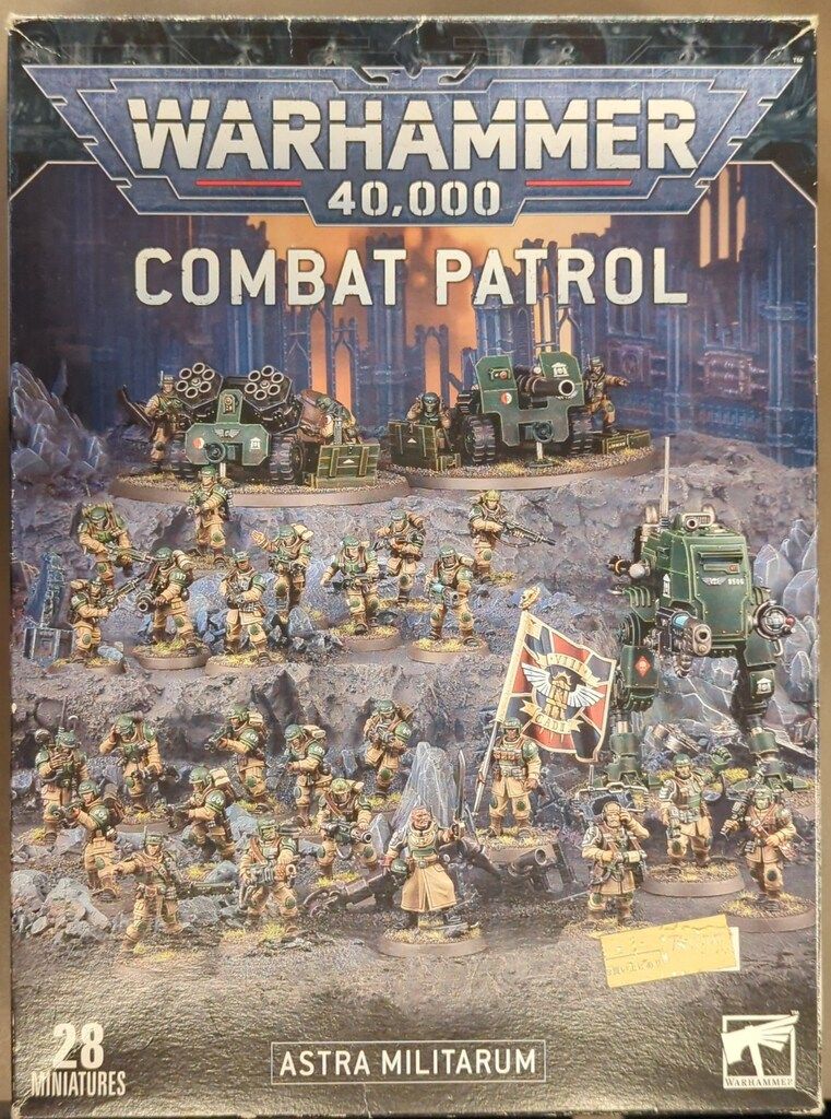 一部組済 ジャンク GAMESWORKSHOP WARHAMMER40000 ASTRA MILITARUM COMBAT PATROL
