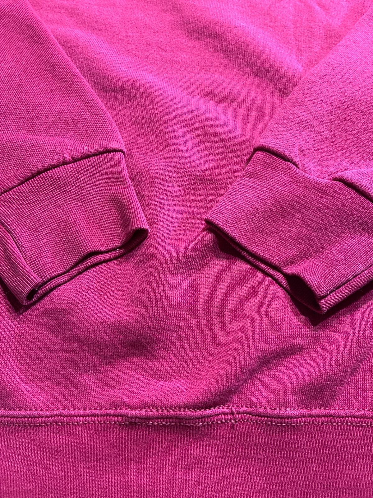 【90s Vintage】【包み込まれる安心感と華奢見え叶う】 Fruit of the Loom Cincinnati Sweatshirt ボルドー XXL オーバーサイズ古着