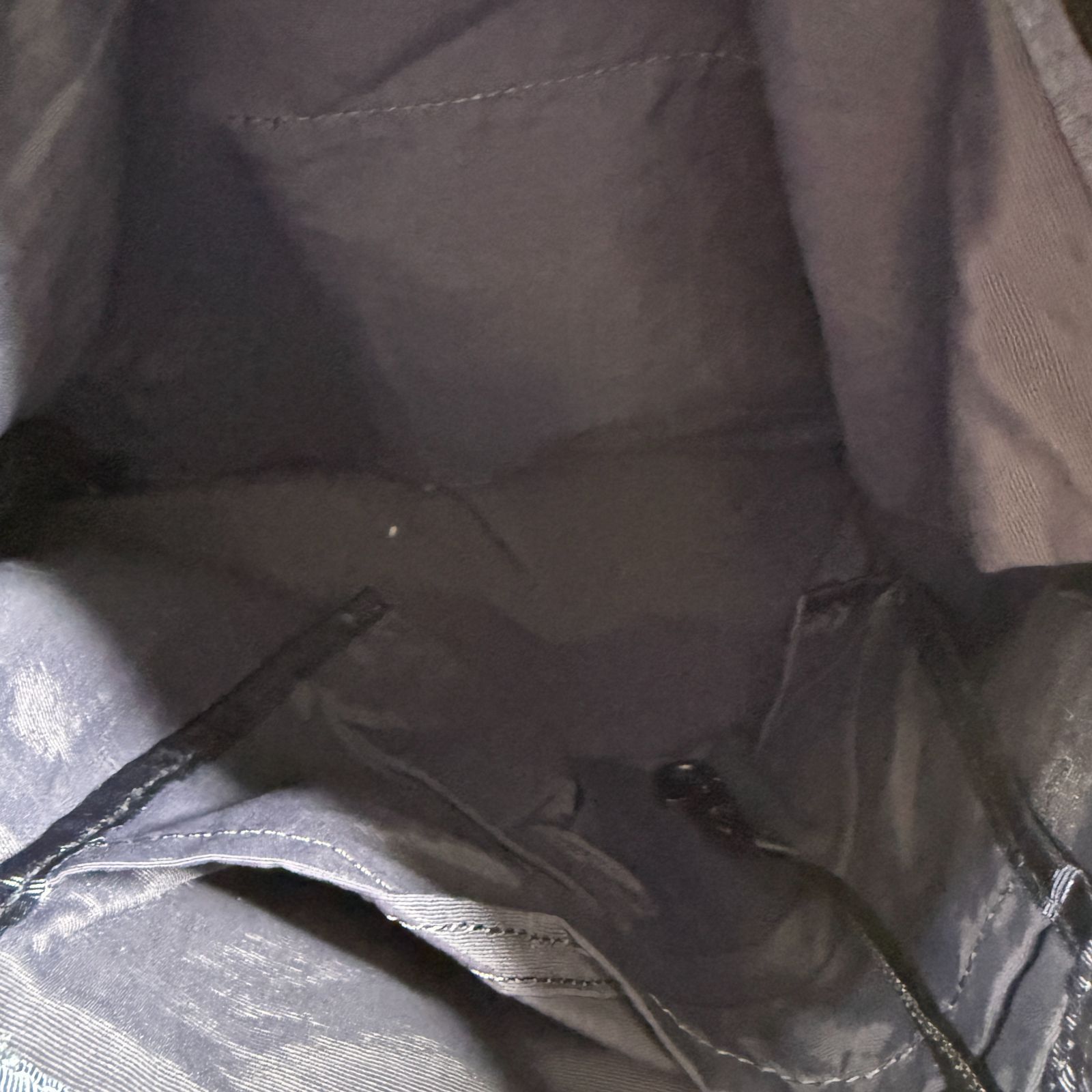 【plantation】side fastener bags プランテーション エイネット ナイロン リュックサック 定価1.5万円 ネイビー