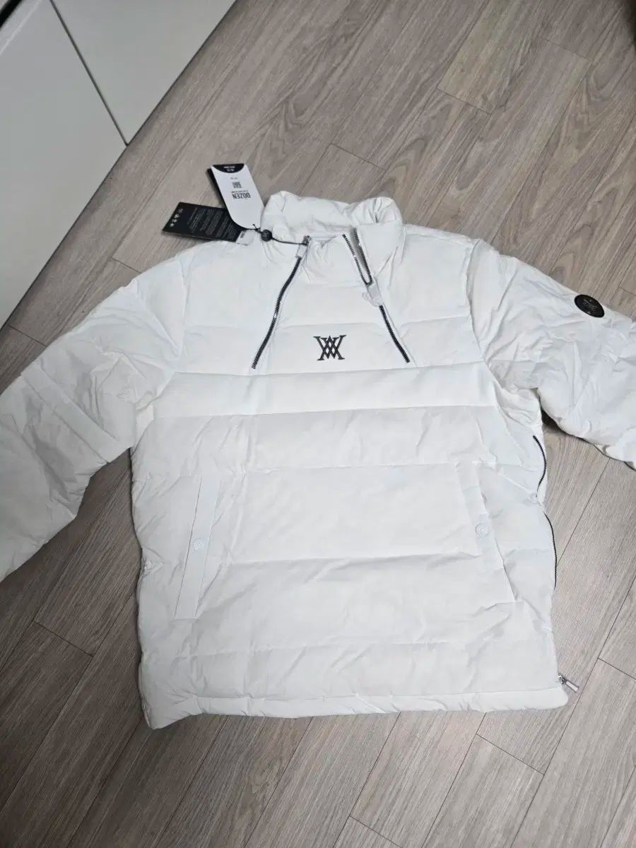 アニューゴルフ 白 アノラック ダウン Lサイズ