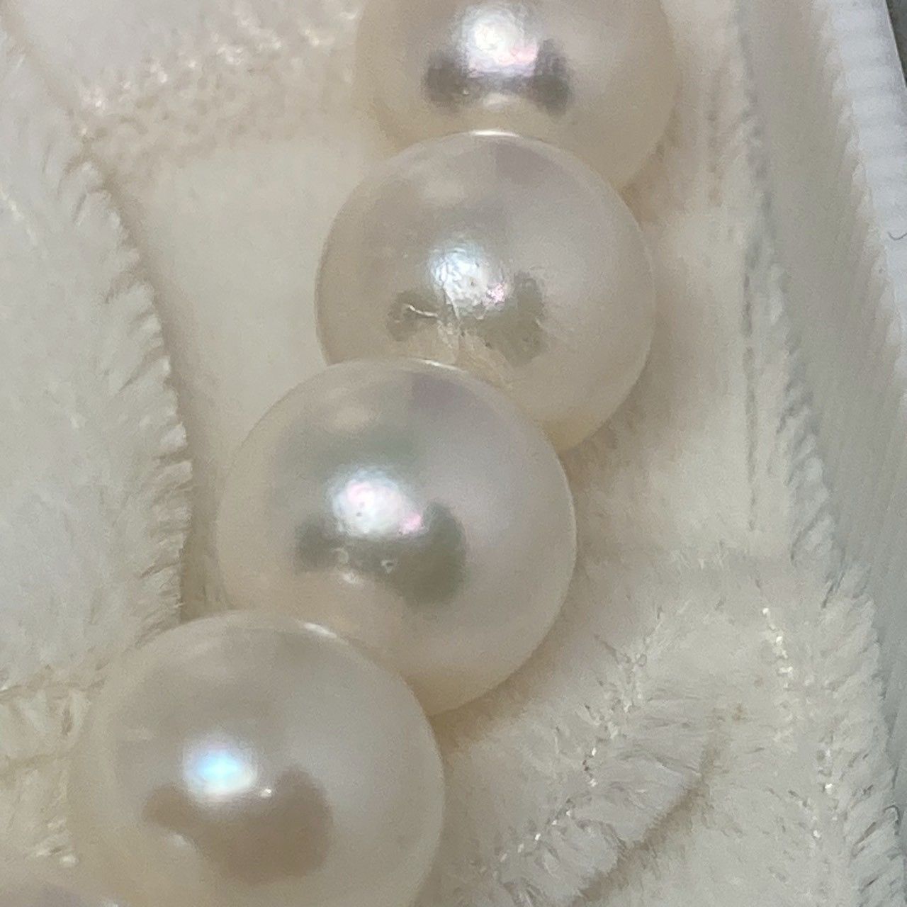 本真珠ネックレス シルバー刻印&K14WGイヤリングセット - メルカリ