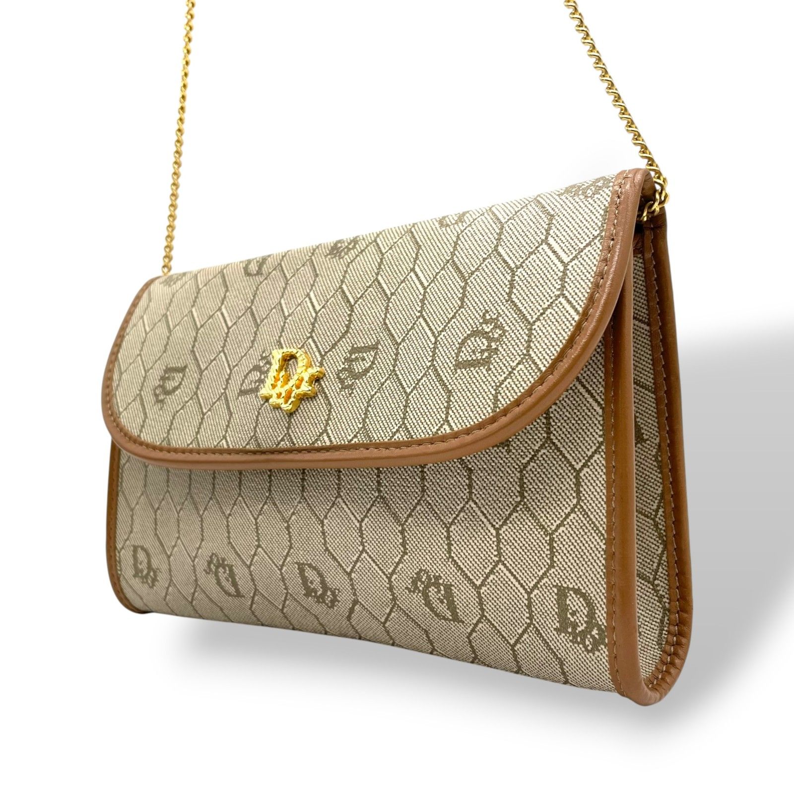 クリスチャン ディオール Christian Dior CDロゴ チェーンショルダー