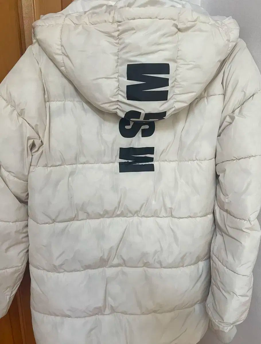  MSGM キッズ アイボリー ダウン 14 y その他 ジャケット ブルゾン