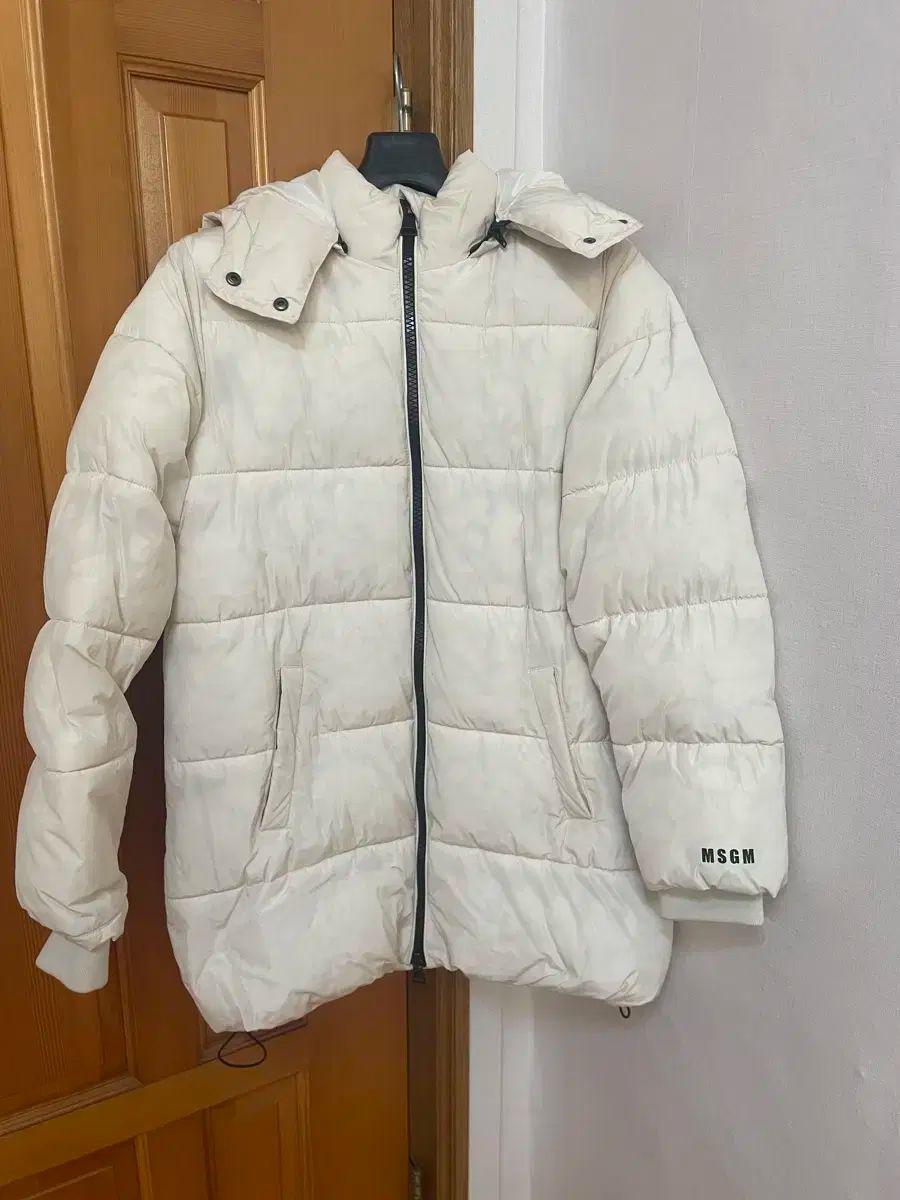 MSGM キッズ アイボリー ダウン 14 y
