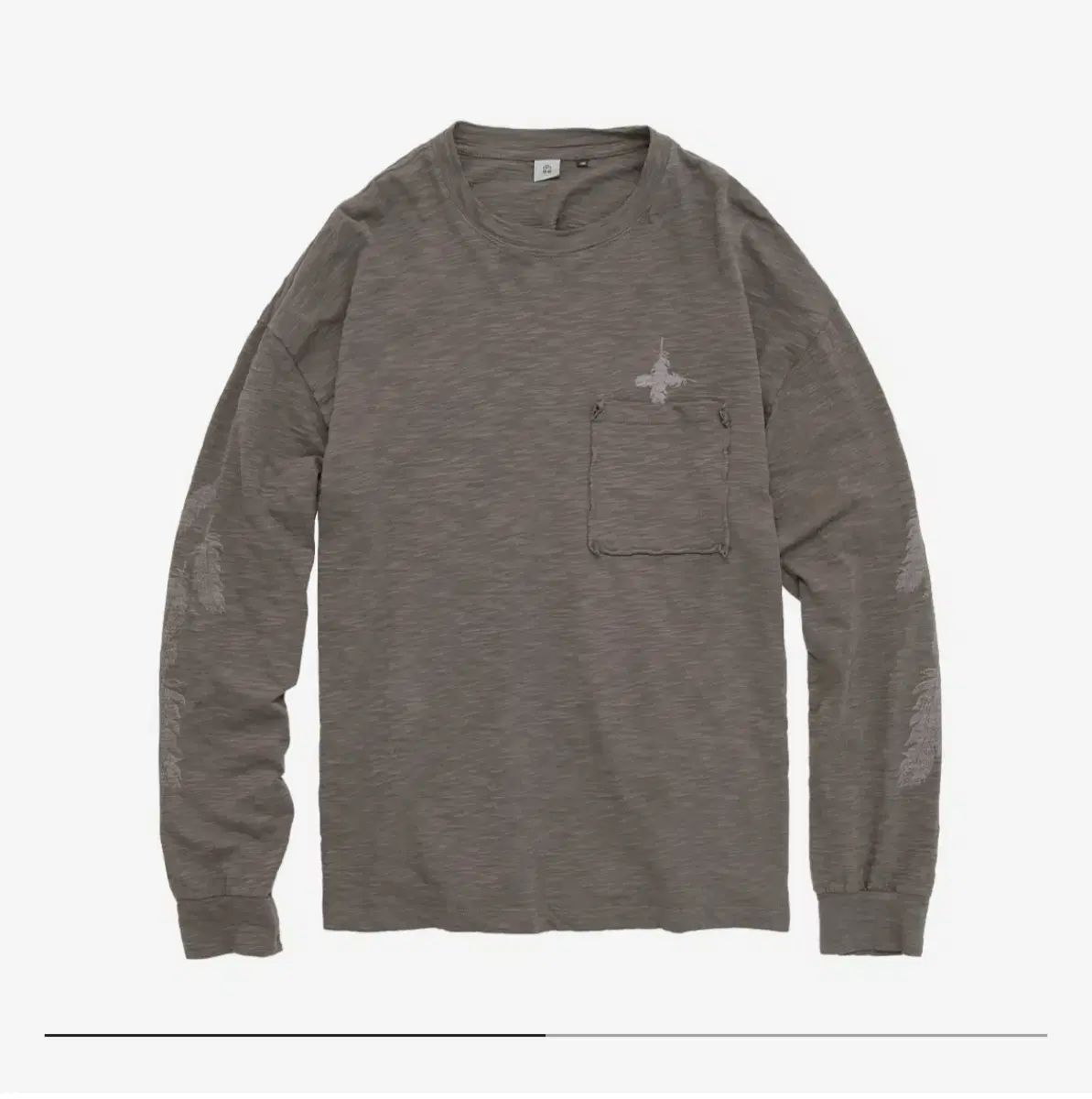 2 1011 フェザー ロングスリーブ ブラウン