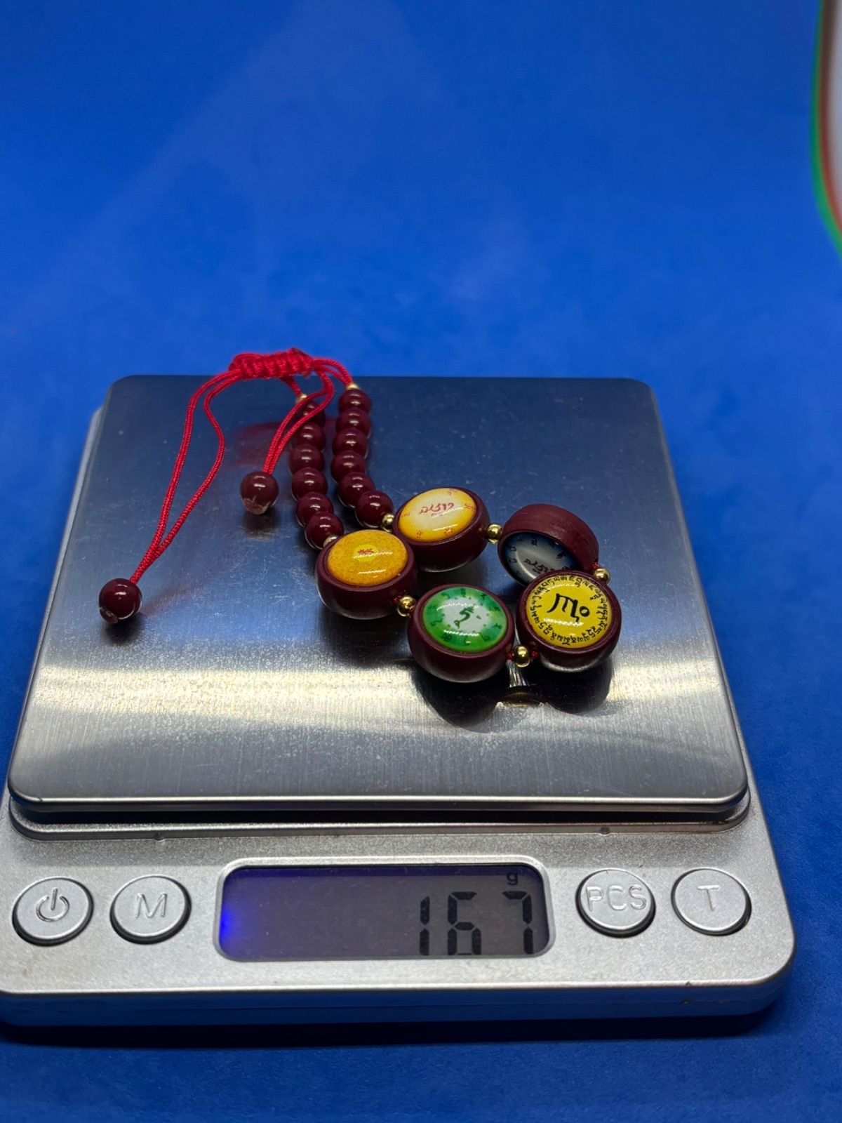 紫金砂×辰砂 五路財神唐卡6mmブレスレット 開運守護5632-1/5 - メルカリ