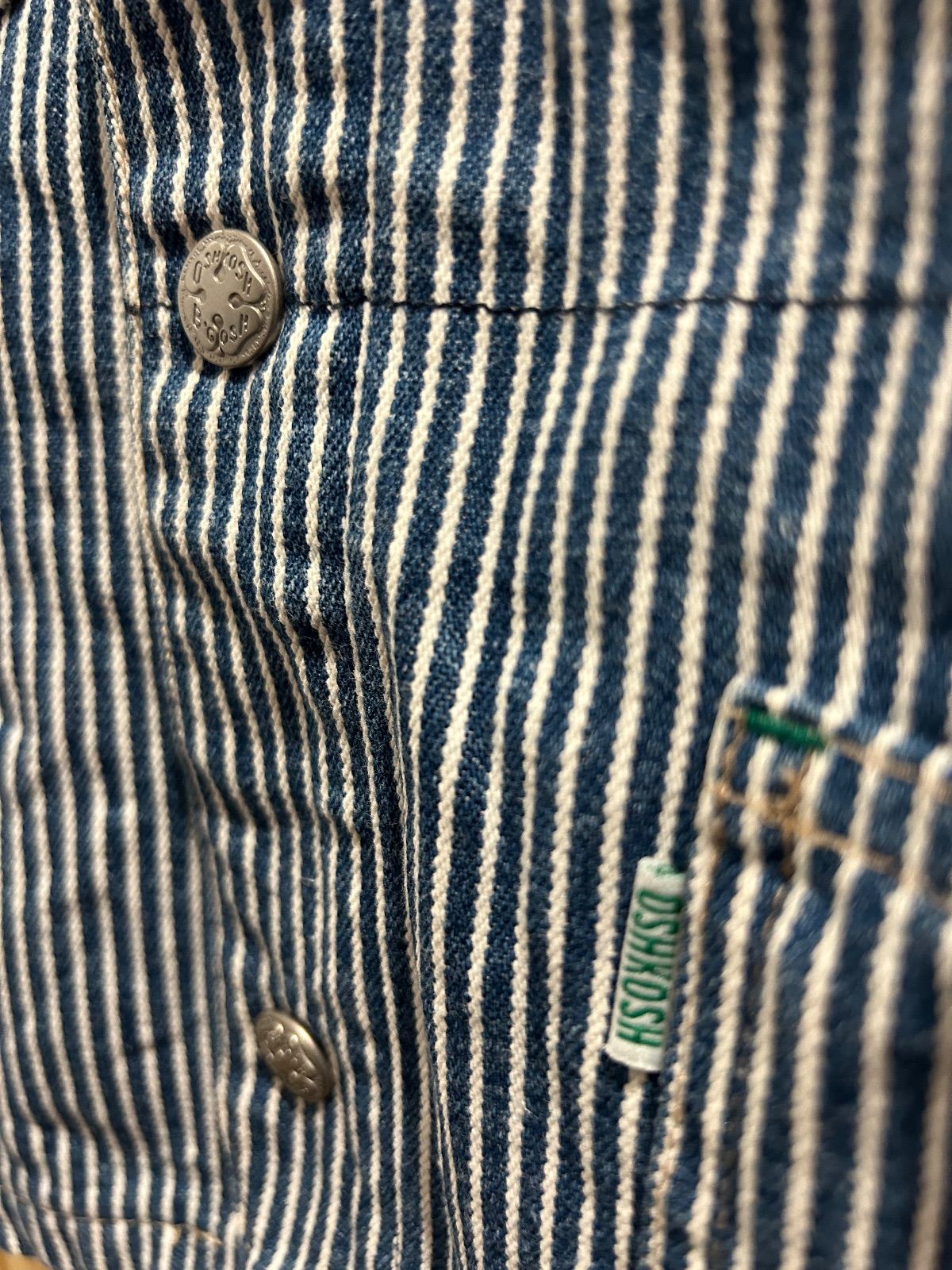 OshKosh オシュコシュ ヒッコリー カバーオール 100㎝ 男女兼用 キッズ