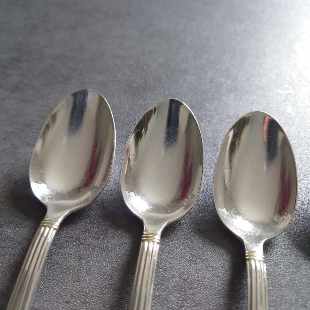 格安 希少 クリストフル アリアゴールドリング コーヒースプーン 6点