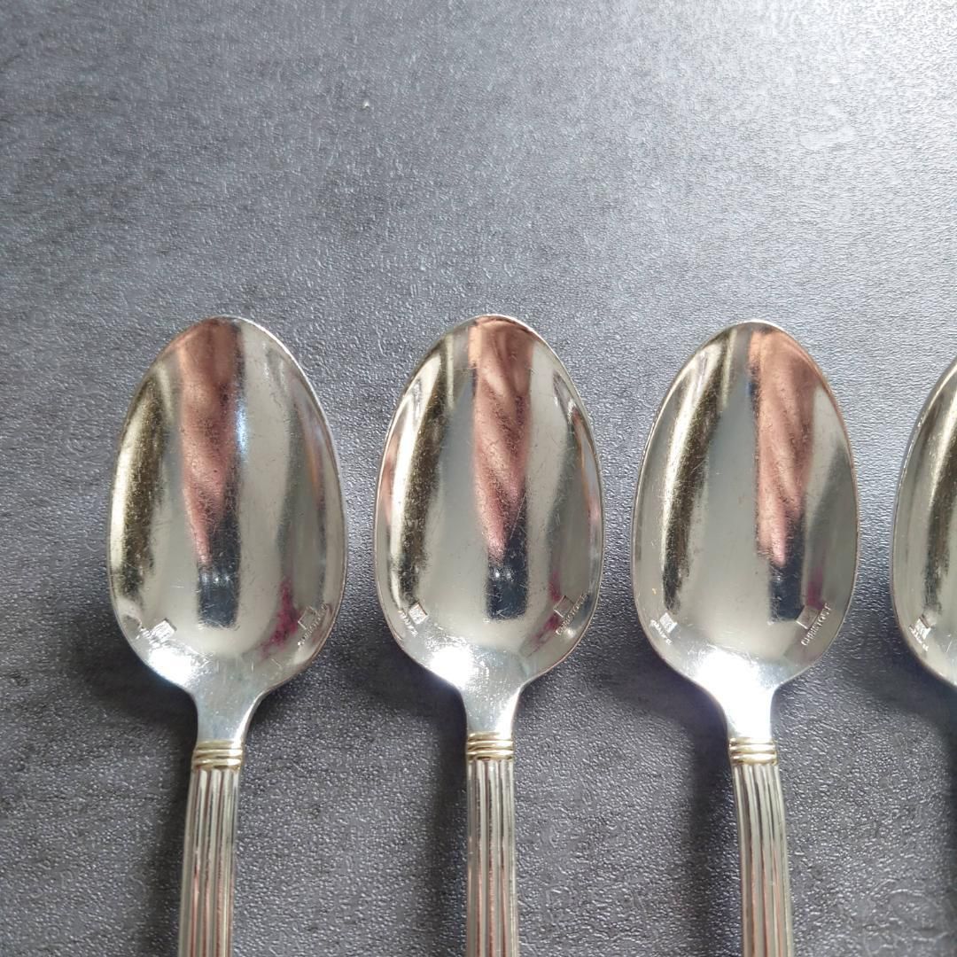 格安 希少 クリストフル アリアゴールドリング コーヒースプーン 6点