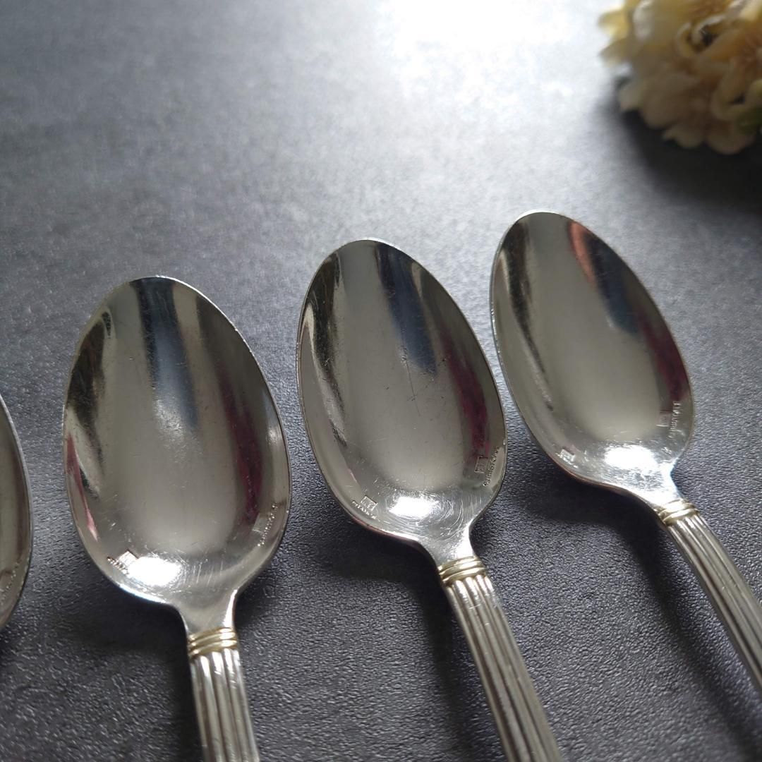 格安 希少 クリストフル アリアゴールドリング コーヒースプーン 6点