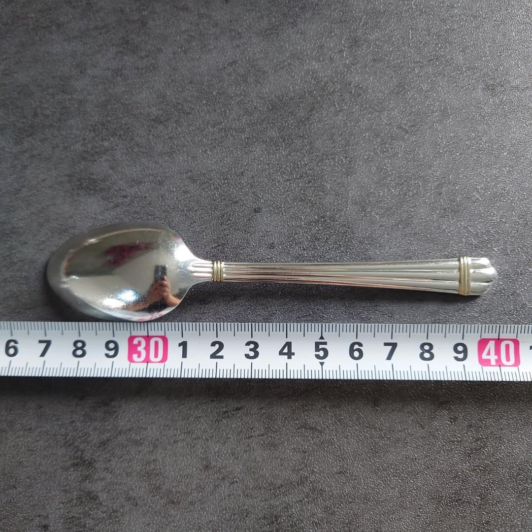 格安 希少 クリストフル アリアゴールドリング コーヒースプーン 6点