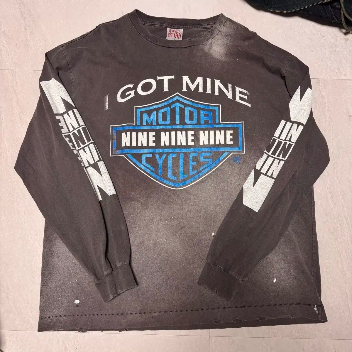 3 Ping Finger Press DONUT REVENGE ハリー ロングスリーブ