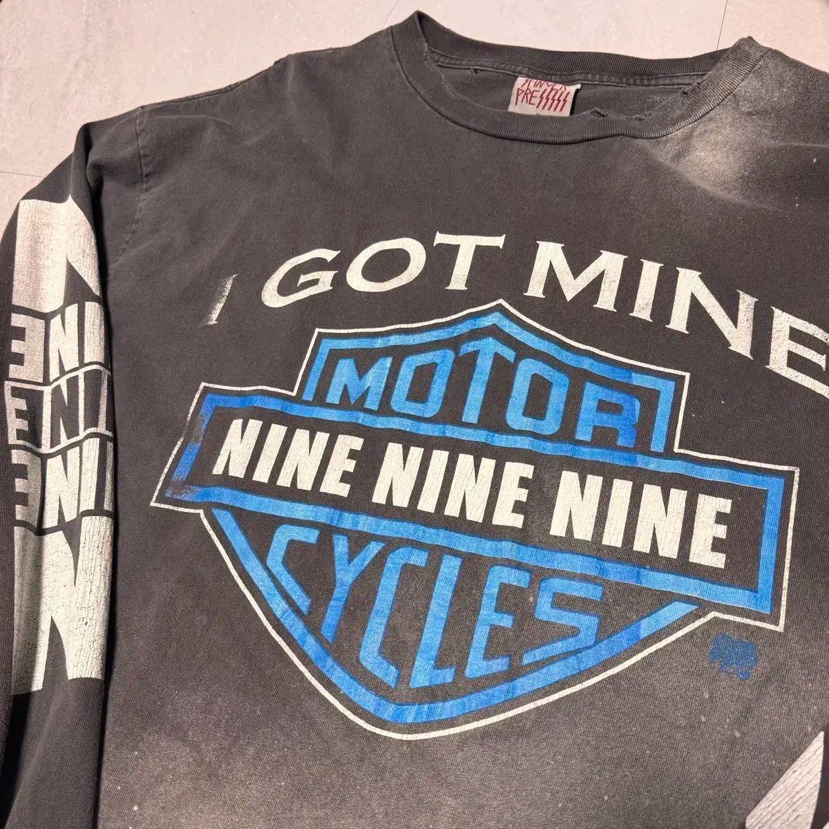 3 Ping Finger Press DONUT REVENGE ハリー ロングスリーブ