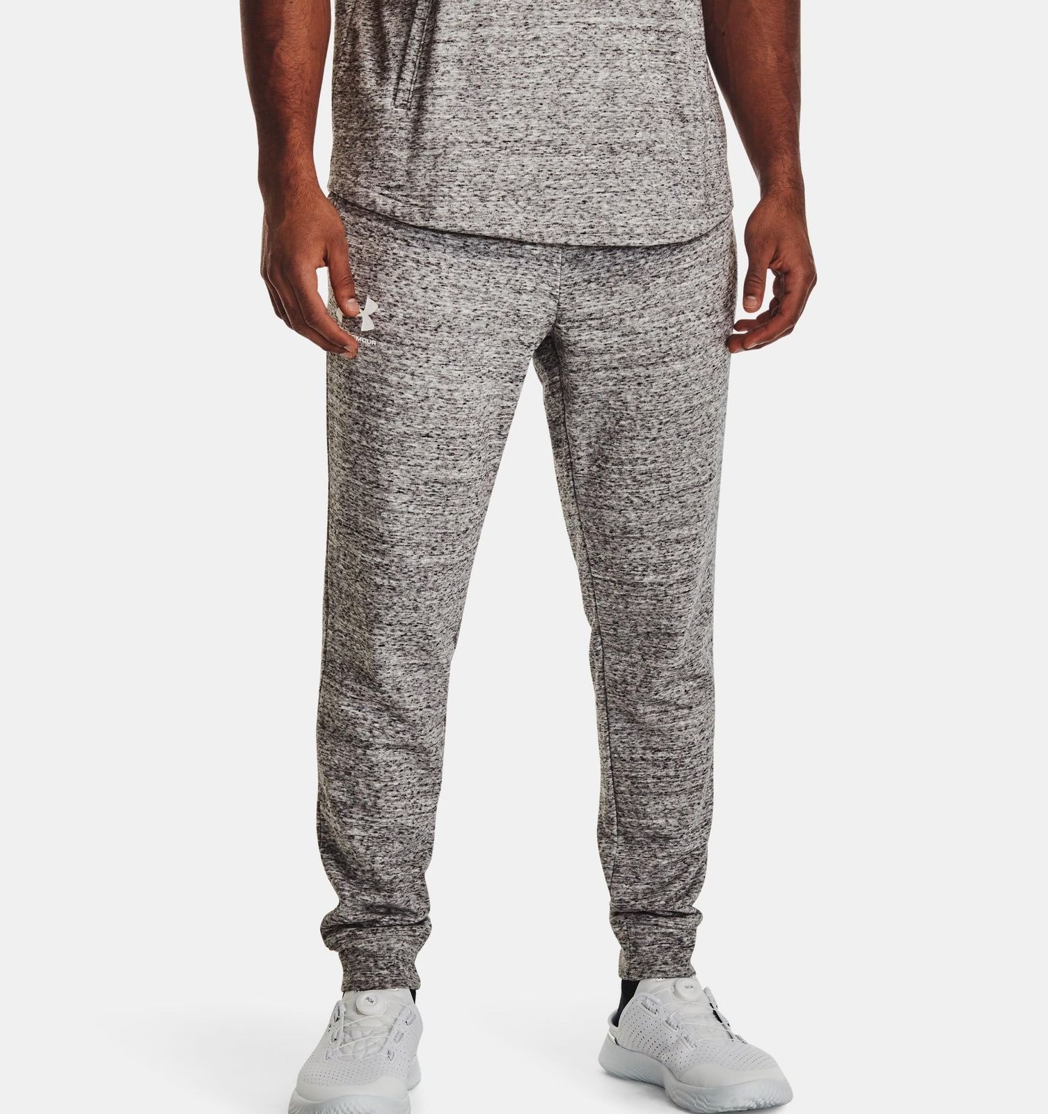 Under Armour UA Rival Terry Jogger Onyx White Onyx White XL Onyx White Onyx White XL