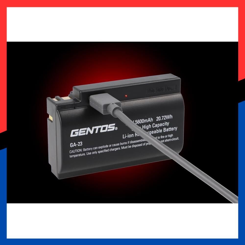 商品 LED ヘッドライト GENTOS ジェントス USB充電式 明るさ550～1500ルーメン 実用点灯7～15時間 後部認識灯 充電池または単3形電池4本 別売り 使用 Gシリーズ GH-201RG GH-203RG GH-280RG